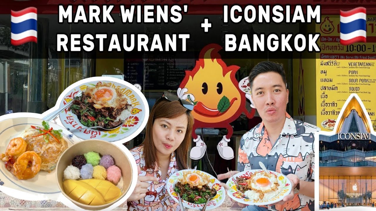 BANGKOK DAY 6: MARK WIENS' RESTAURANT + ICONSIAM | BEST PAD THAI + MANGO STICKY RICE | BANGKOK VLOG