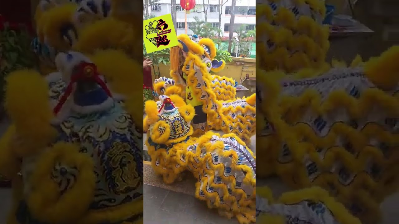 01 March 2026 CNY Day 13新加坡六巡三合庙龙狮团 @  后港大牌105巴剎与熟食中心大伯公Block 105 Hougang Avenue 1