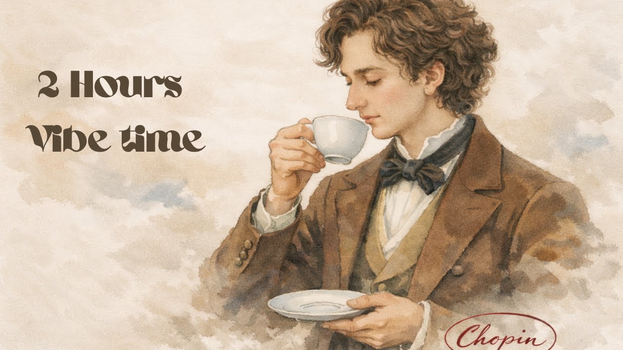 Calm Chopin Piano Music | 2 Hours for Reading