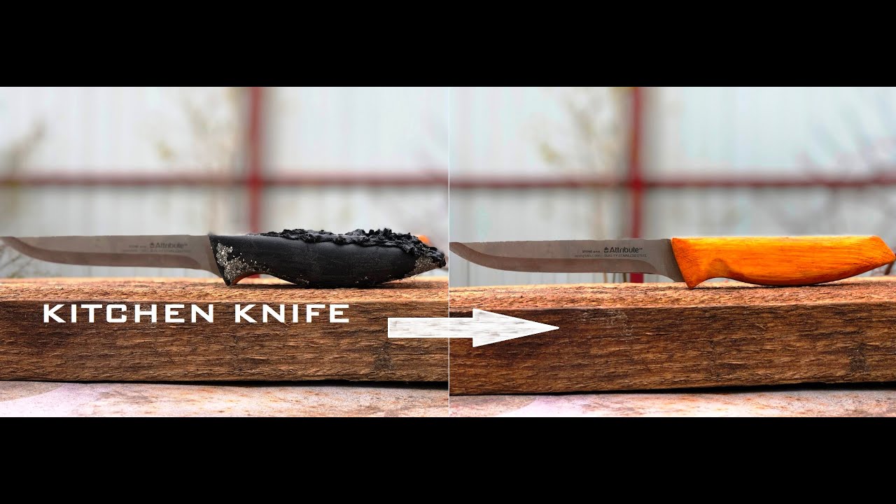 Kitchen knife handle - repair DIY