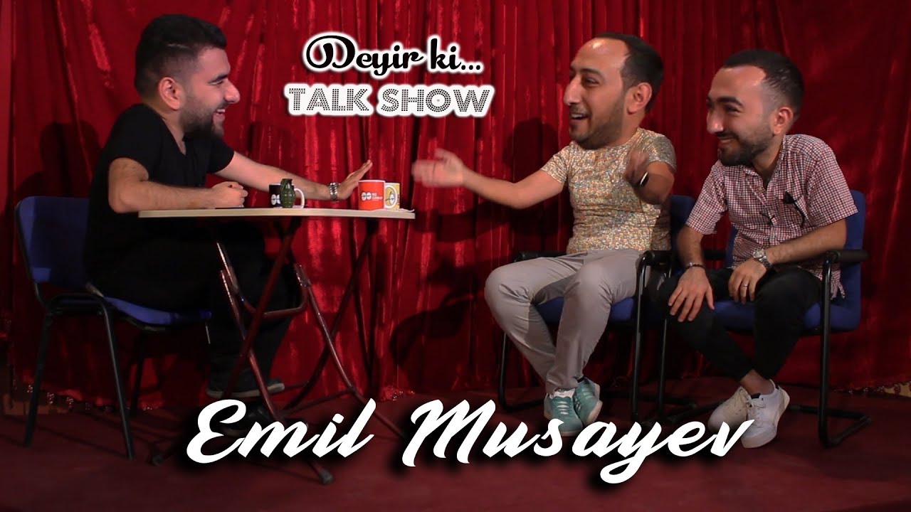 Zarafat Zarafata bizim meydançada Emil Musayev Mehdi Sadiq ilə Deyir ki Talkshow