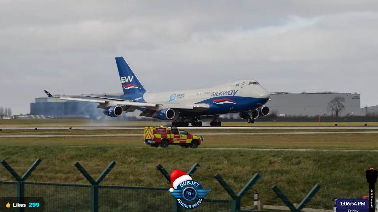 🔴Silk Way 747 St. Stephen's Day Stream - Dublin Airport LIVE Plane Spotting - EIDW/DUB - 26/12/2025