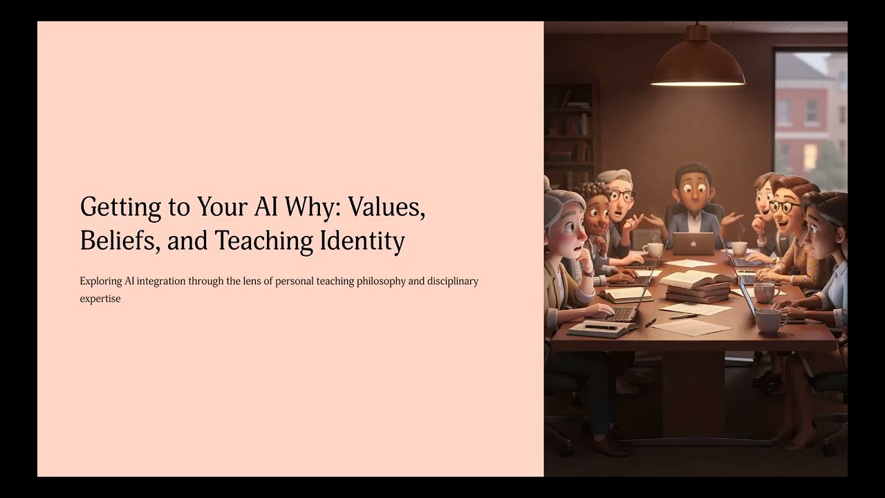 Getting to Your AI Why Part 1: Values, Beliefs, and Teaching Identity with Amanda Taintor.