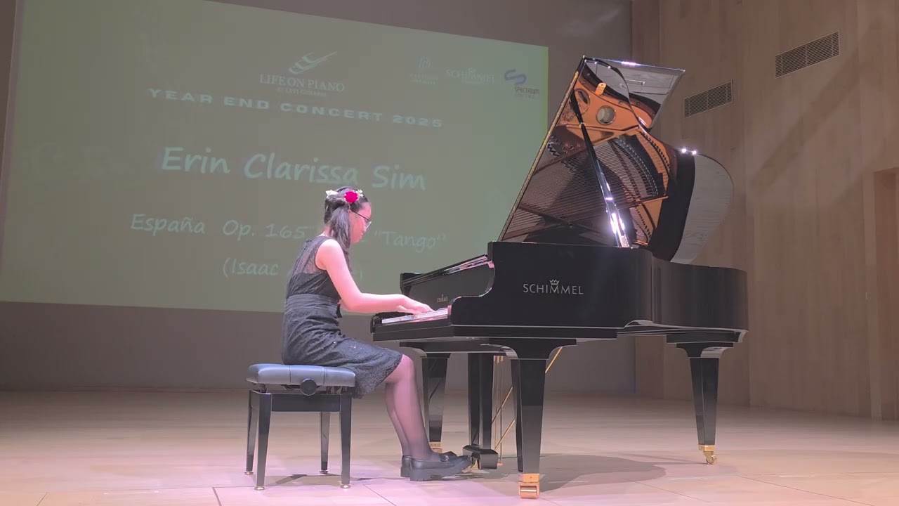 JS. Bach - Invention No.8 BWV 779 & Isaac Albeniz - España Op.165 No.2 - Tango
