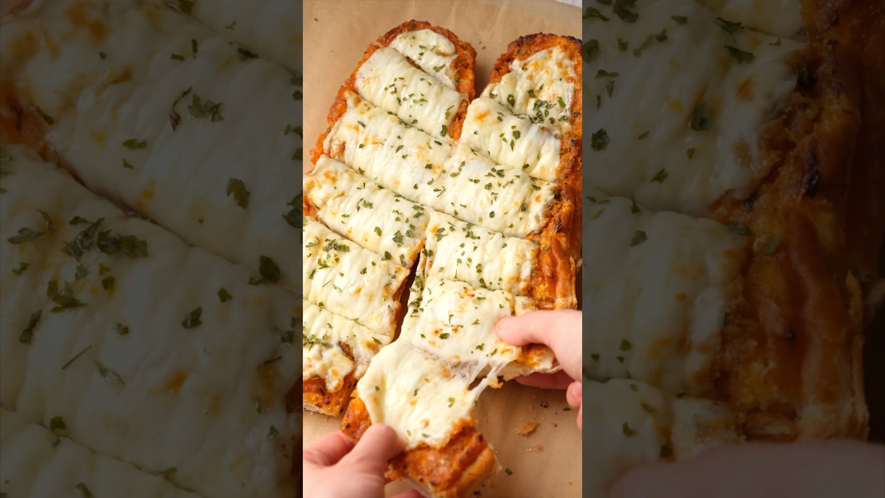 Cheesy Garlic Bread...with a Korean twist