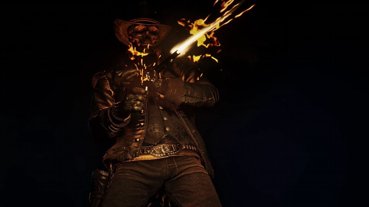 Arthur Morgan Becomes the Ghost Rider - Red Dead Redemption 2 QuickDraws [No DeadEye]