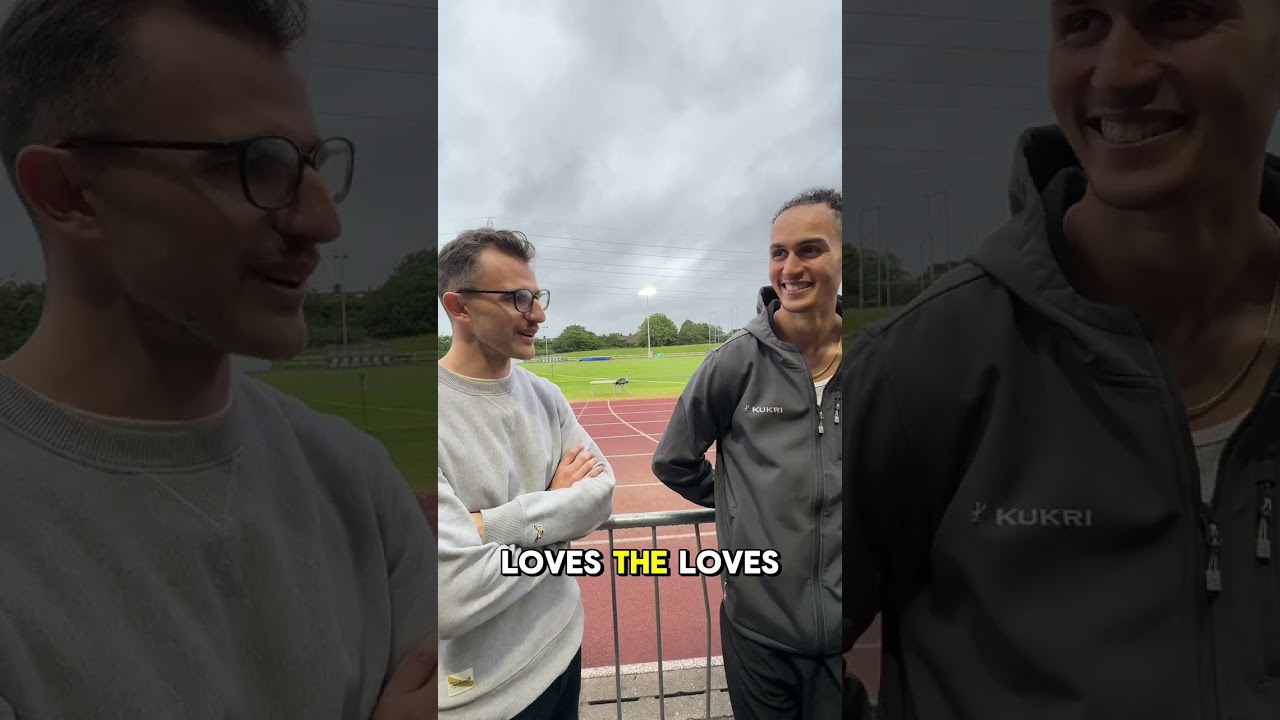 TYRI DONOVAN reacts to his 400m Hurdles Win  #400hurdles #trackandfield #athletics