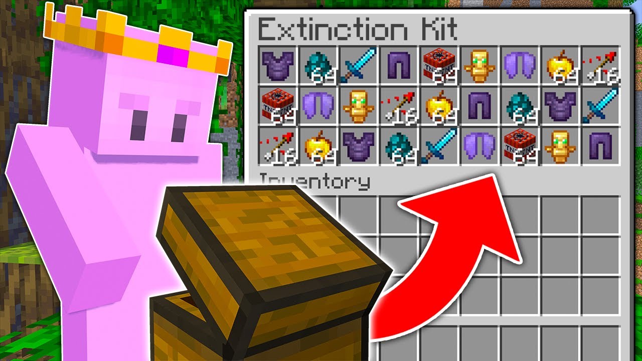 Minecraft Manhunt, But There Are Kits GRAND FINALE