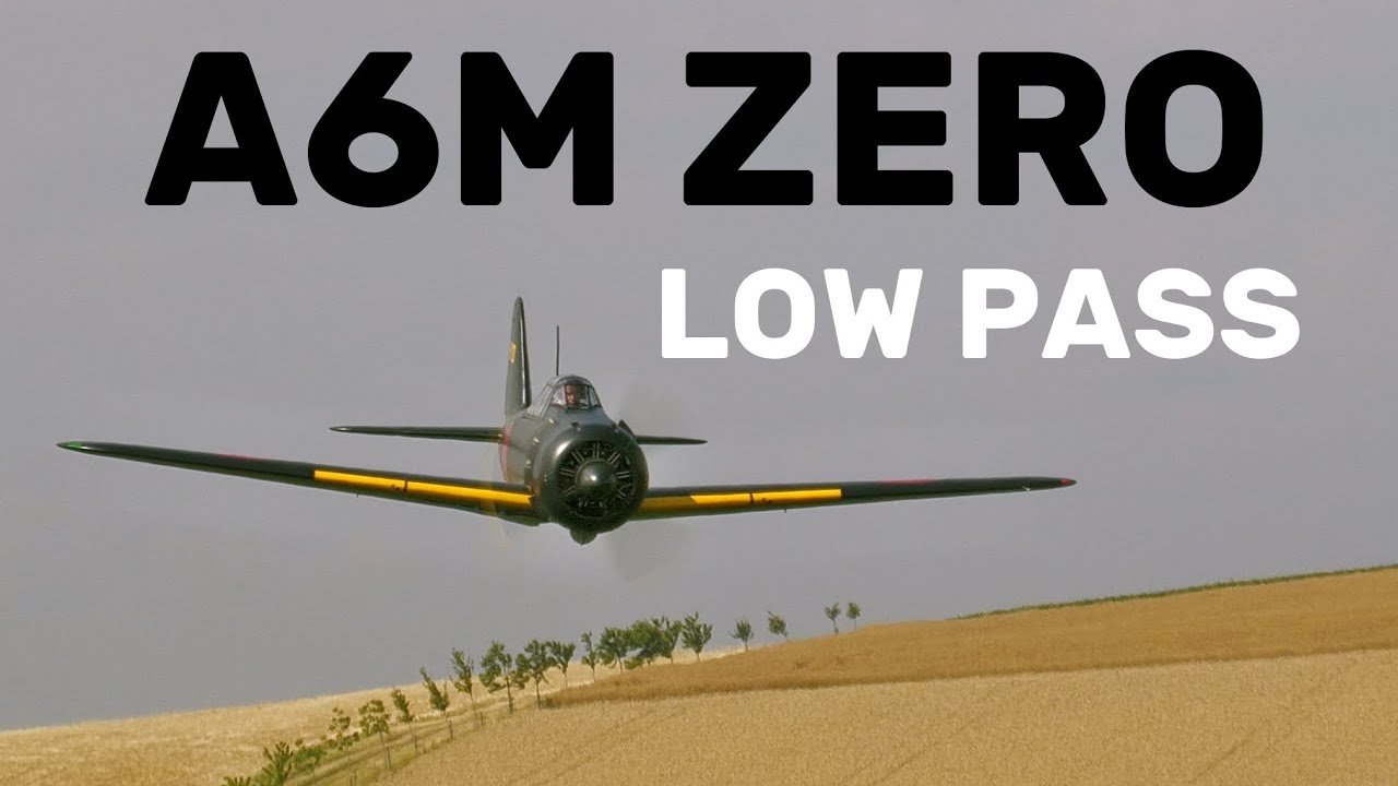 A6M ZERO 80% SCALE REPLICA | LOW PASS | 4K | 2022