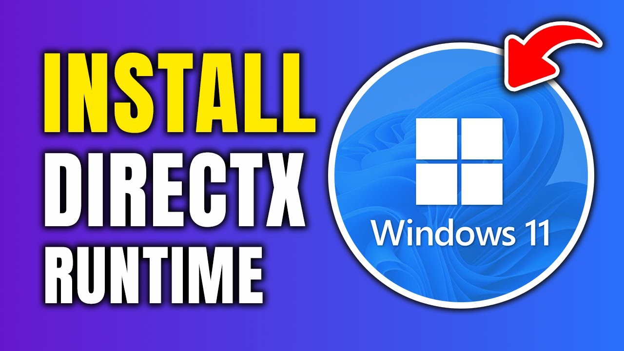 How To Download And Install Direct X Runtime In Windows 10 and Windows 11
