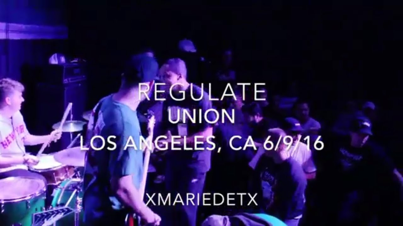 Regulate - FULL SET- | UNION | 6/9/16