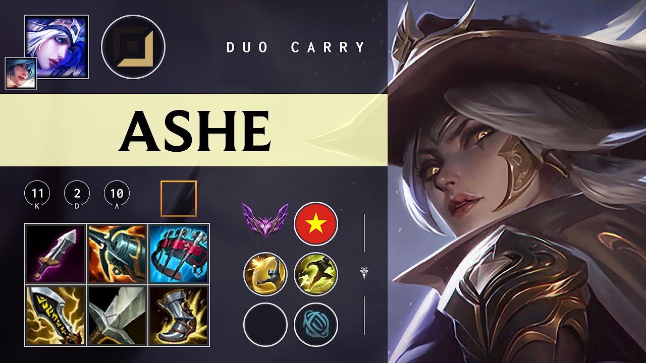 Ashe ADC vs Nidalee - VN Master Patch 26.02