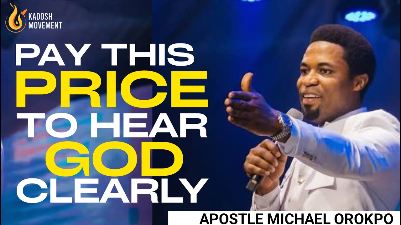 IF YOU DO THIS CONSISTENTLY, YOU WILL HEAR GOD CLEARLY - Apostle Michael Orokpo #viral