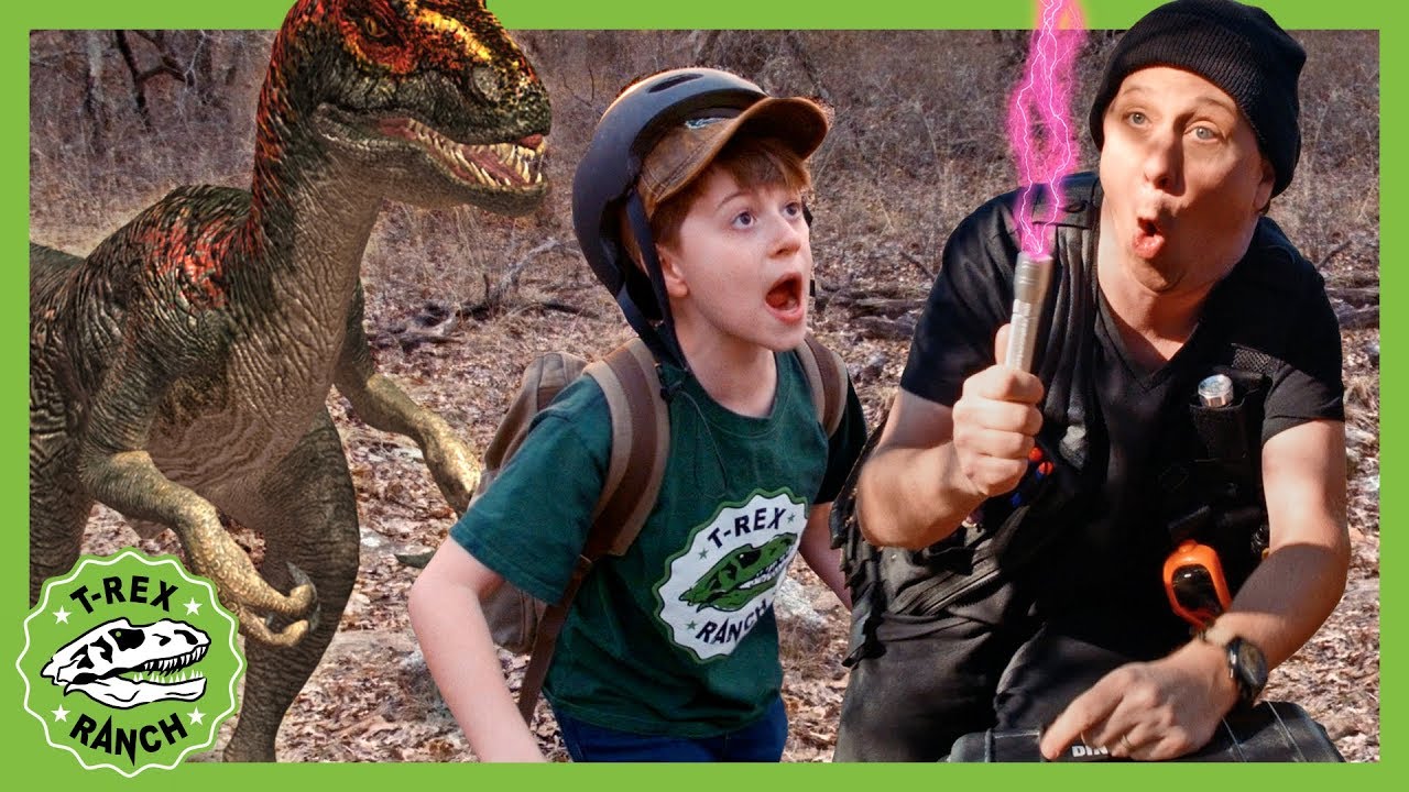 Dinosaur Spy Adventure! Fun Pretend Play! Find The Missing Giant Dinosaurs for Kids at T-Rex Ranch