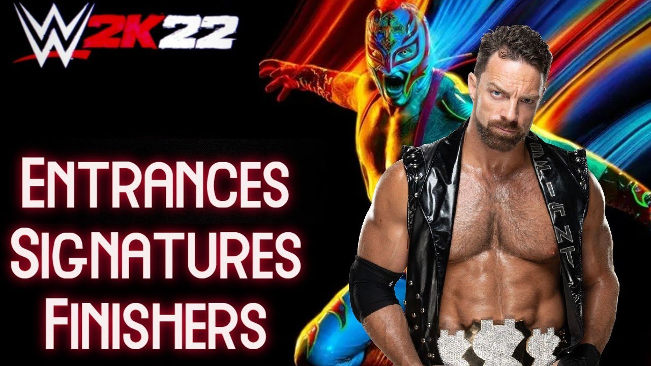 WWE 2K22 Entrances/Signatures/Finishers: DLC LA Knight