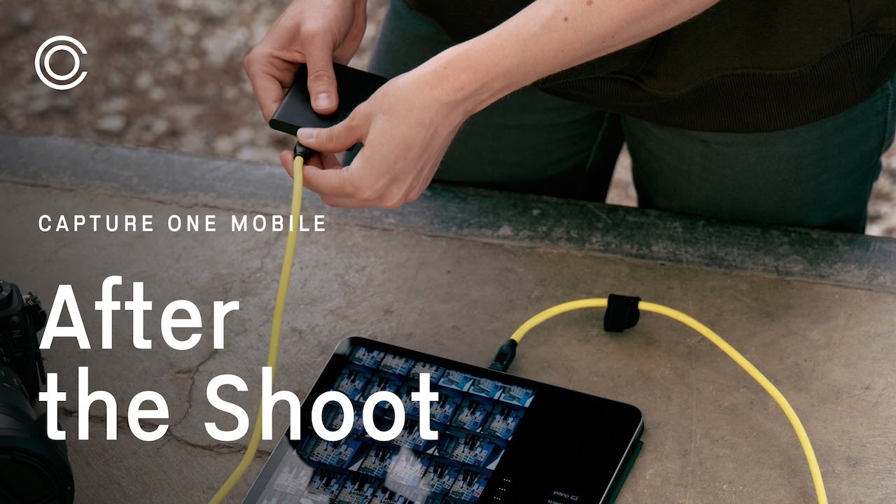 Capture One mobile | After the shoot