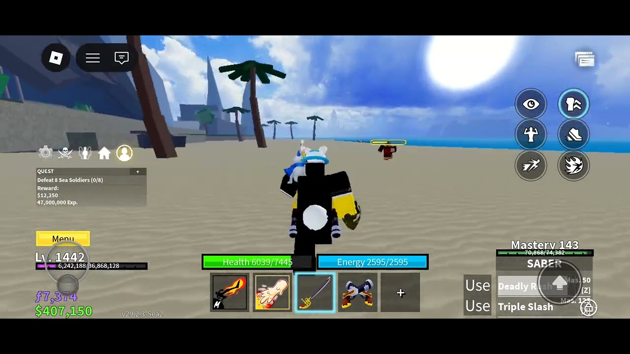 Blox Fruits on my old account!