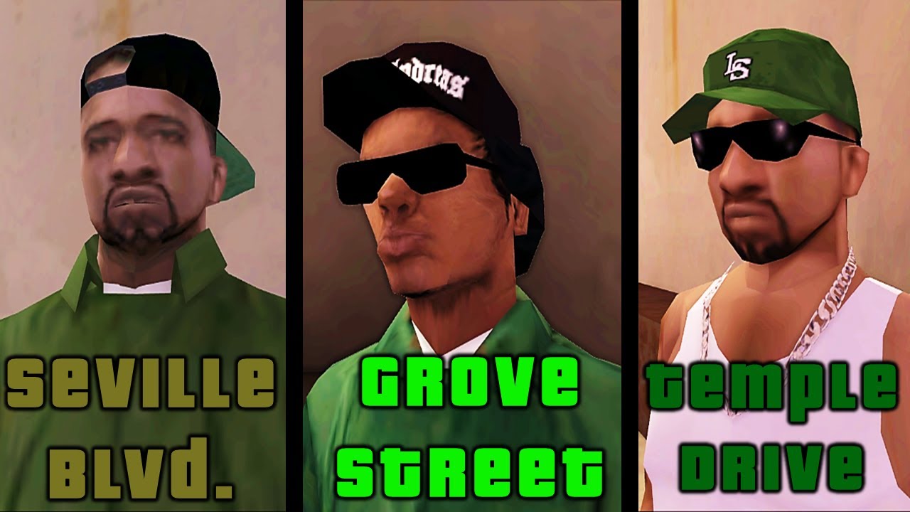 How Grove Street, Seville Blvd & Temple Drive Became ENEMIES (GTA San Andreas Stories Part 4.5)