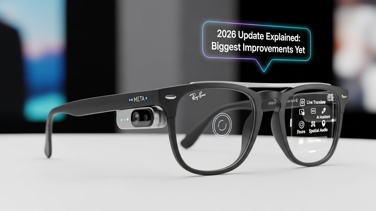 Meta Ray-Ban Glasses 2026 Update Explained — The Biggest Improvements Yet