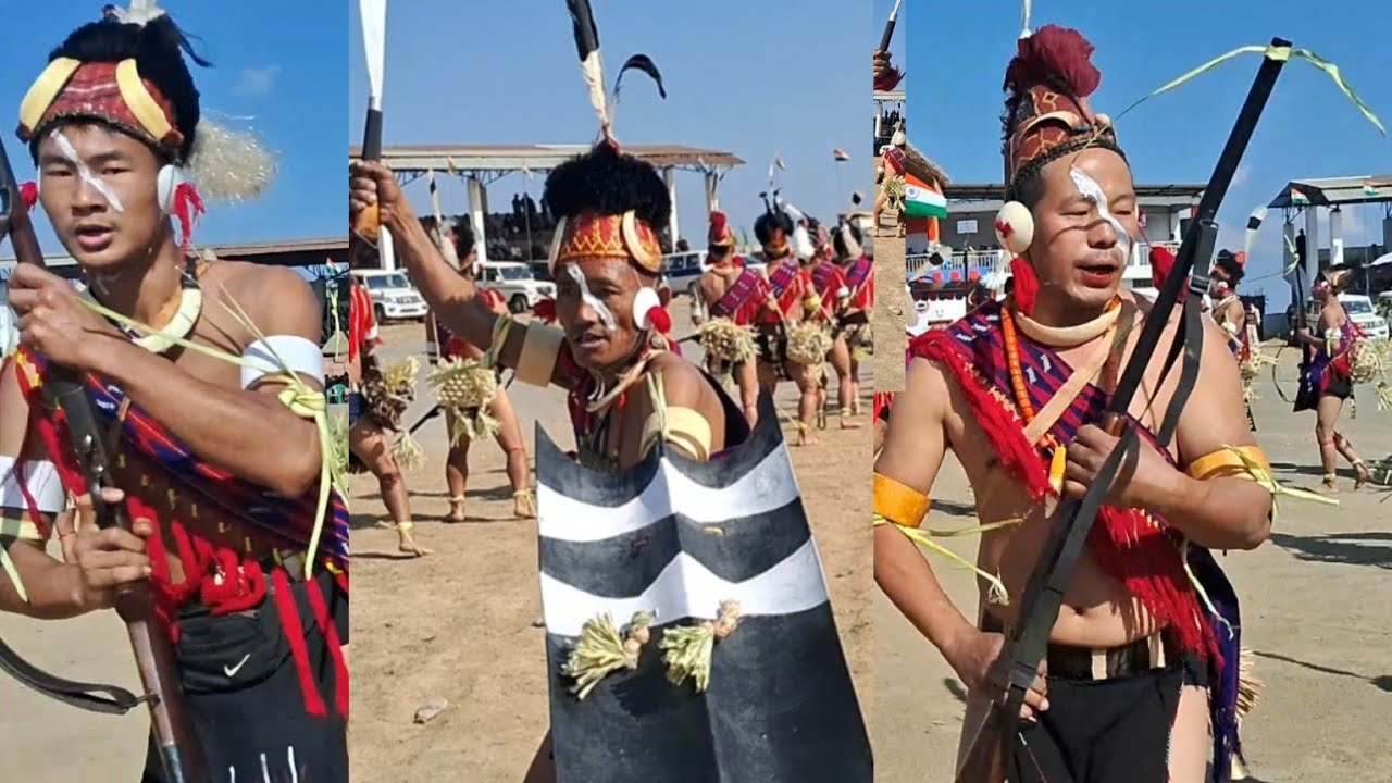 | SPECIAL FOLK DANCE BY TANGHA VILLAGE ON 77th REPUBLIC DAY AT LONGLENG DISTRICT NAGALAND |