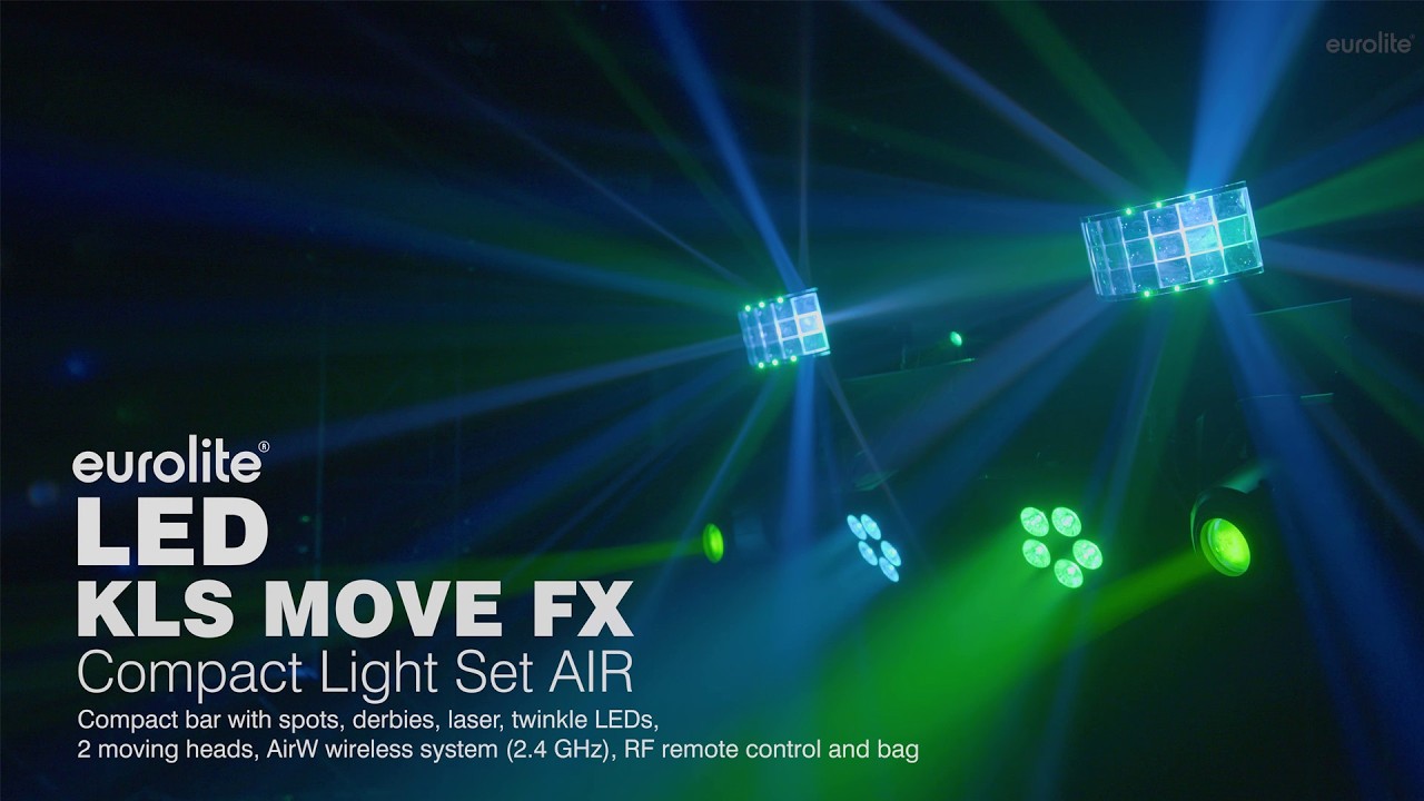 EUROLITE LED KLS MOVE FX Compact Light Set AIR