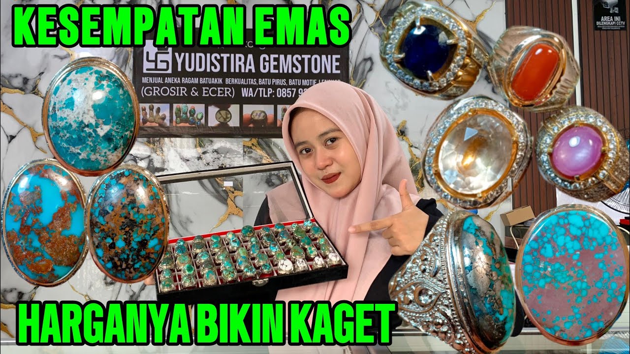WAH ADA YANG TERBARU💍kesempatan emas harganya bikin geger‼️ #rifagems #piruspersia 
