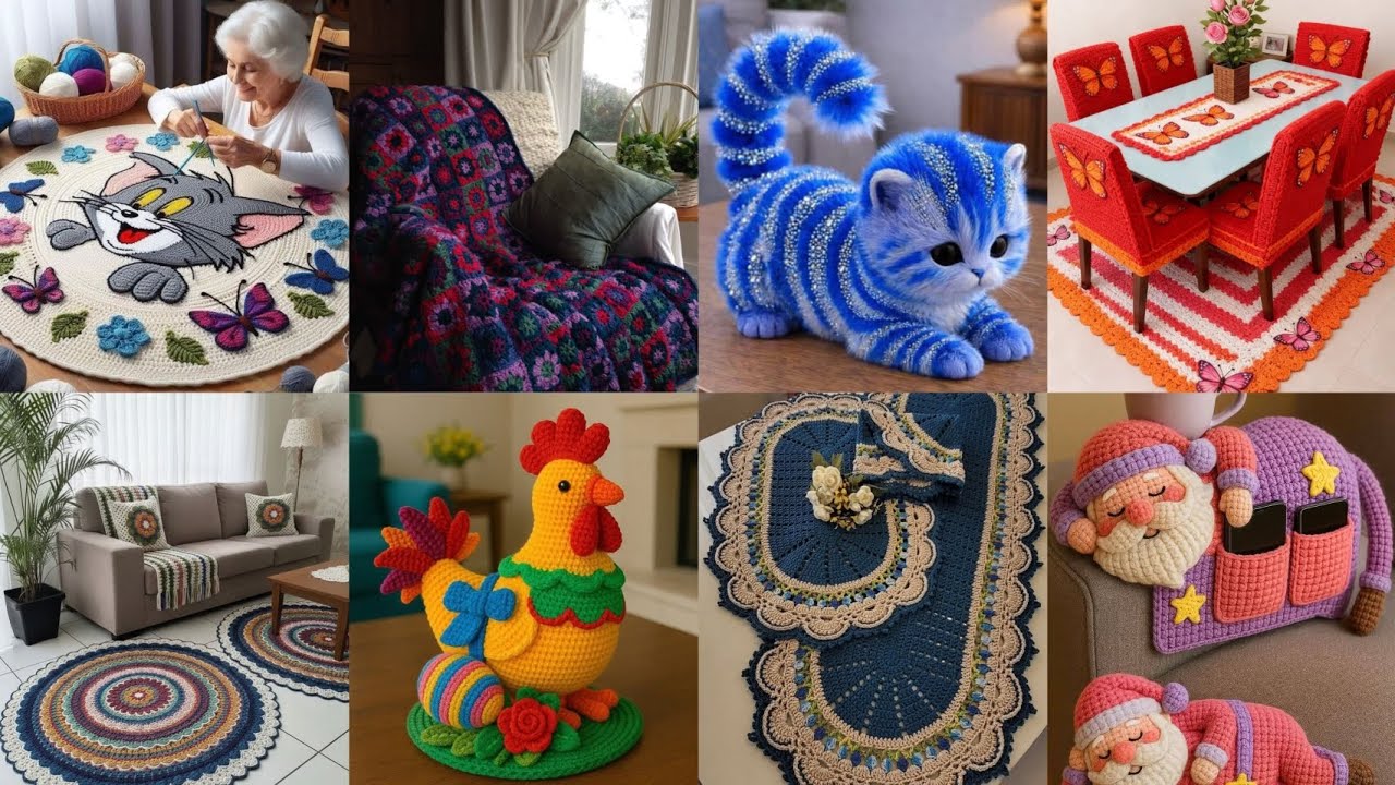 Most beautiful & attractive crochet handmade items and ideas ||Home decor ideas part 8 2026
