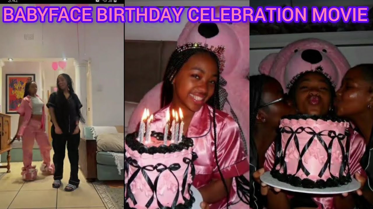 BABYFACE BIRTHDAY CELEBRATION | MOVIE | FRIENDSHIP BEEF | BABYFACE CRYING BIRTHDAY PTY