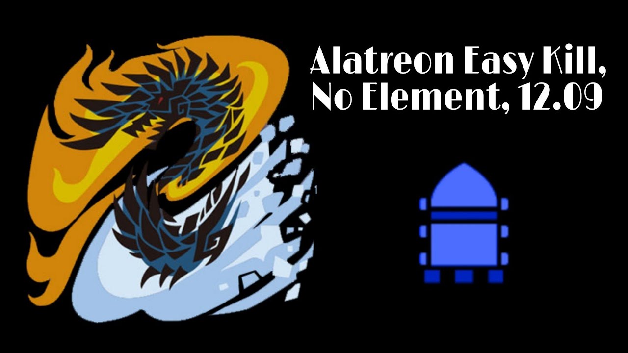 Monster Hunter World: Iceborne. Alatreon Pierce Hbg ( Comfy Tank Build ) , 12.09