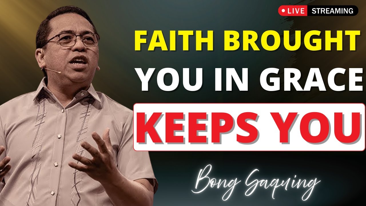 Grace Not Performance | The Gospel That Frees Us From the Law – Galatians 3 | Bong Saquing