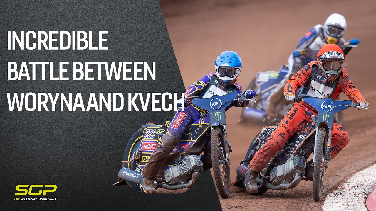 Ворина и Квеч сражаются изо всех сил | 2026 - BritishSGP R3 | Гран-при FIM по спидвею