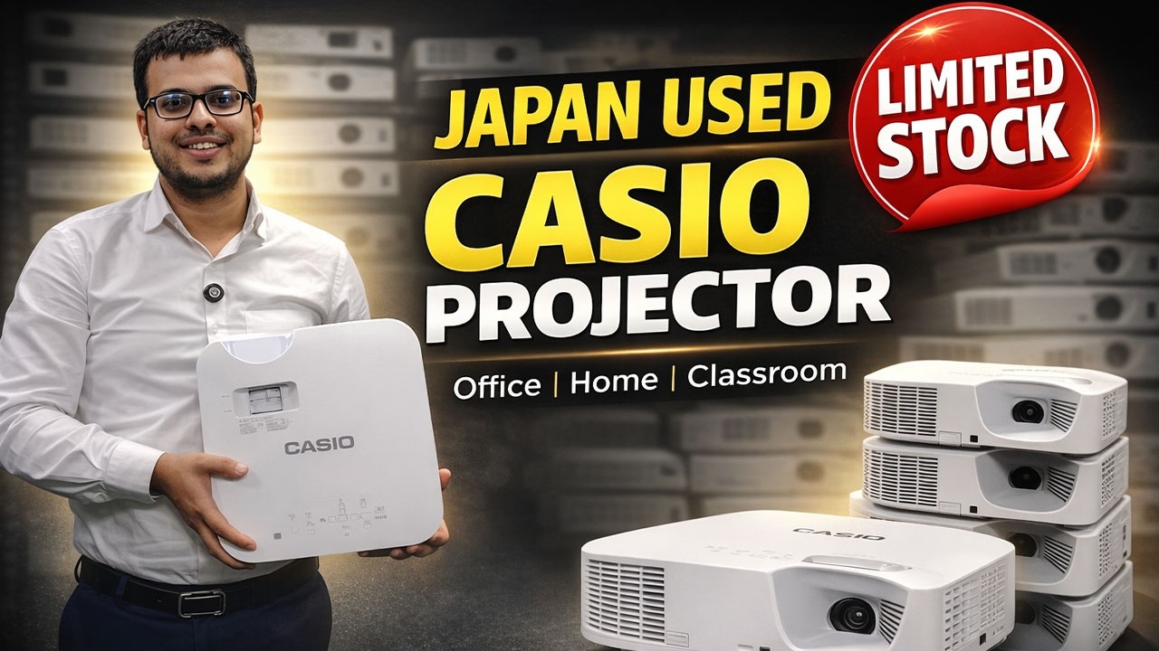 👉 Japan Used Casio Projector | অফিস, হোম ও ক্লাসরুমের জন্য সেরা 🔥