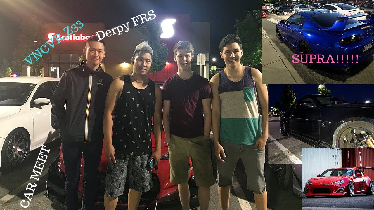 MEETING DERPYFRS AND SAM VANCOUVER Z33 @ Car Meet   LostRoyalty+