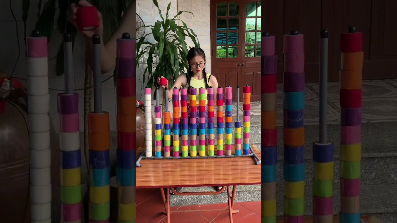 Puzzle sort ball game solve and challenge on large game boards