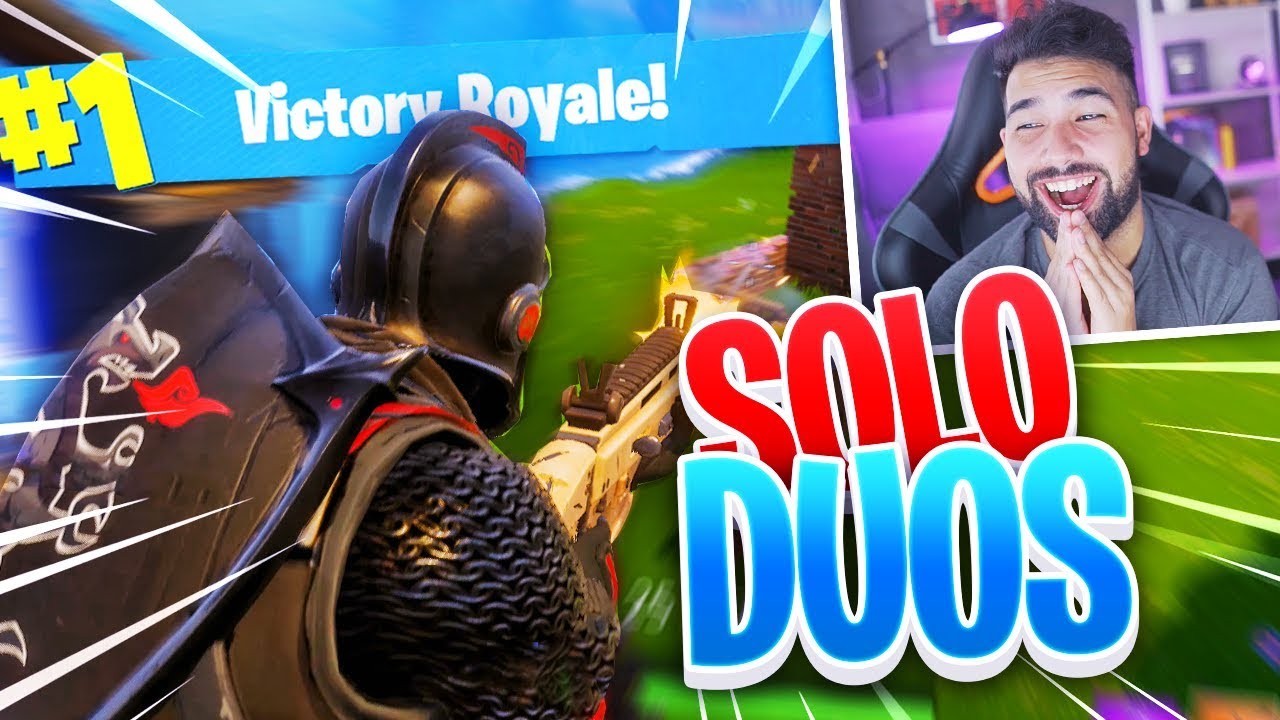 MY FIRST SOLO in DUOS WIN..!! Fortnite: Battle Royale