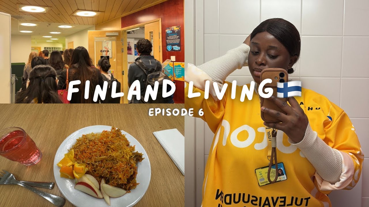 Living In Finland🇫🇮 Ep 6: Travel to Jämsä🚞/ School Tutoring🏫/ Unboxing School Items 📚✍️
