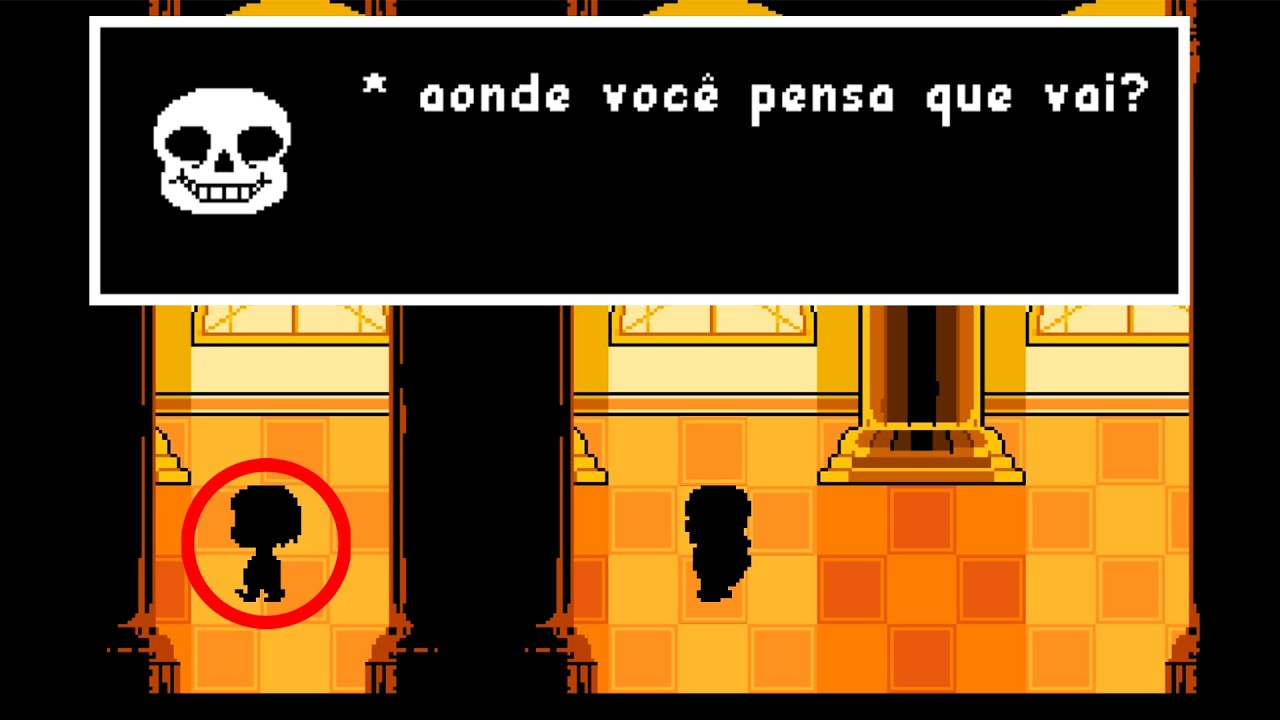 Undertale, mas Frisk recusa o julgamento