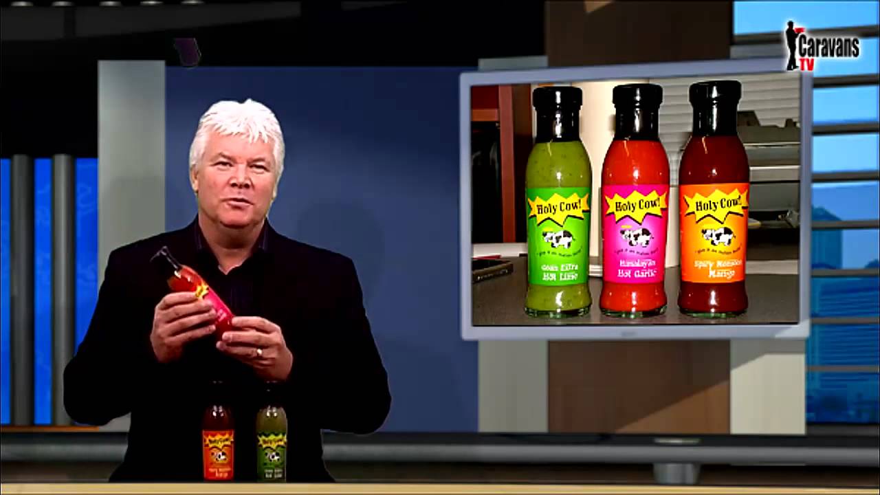 Holy Cow Sauces - Clip from Episode 2 of Caravans TV