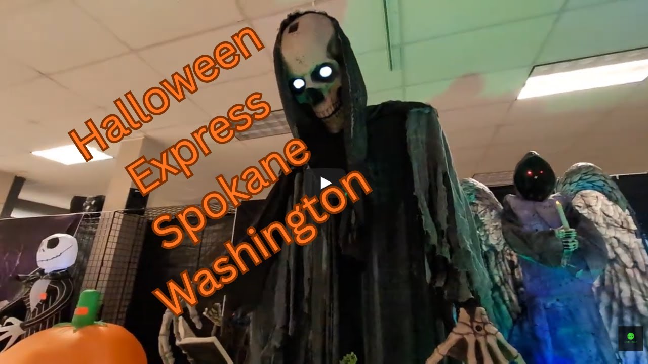 Exploring Halloween Express in NorthTown mall Spokane WA 