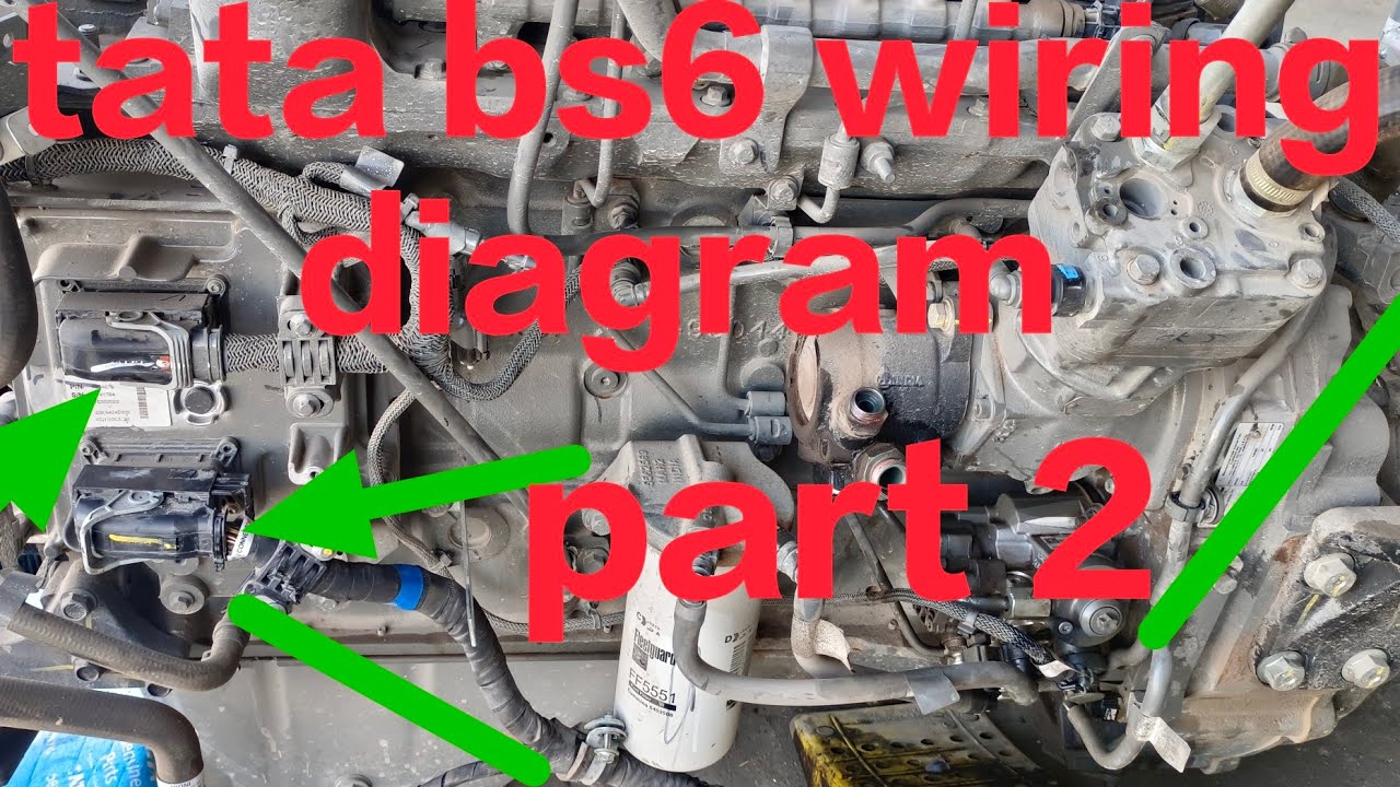 bs6 wiring || bs6 wiring diagram || tata bs6 engine wiring | J1 wiring | J2 wiring | wiring diagram