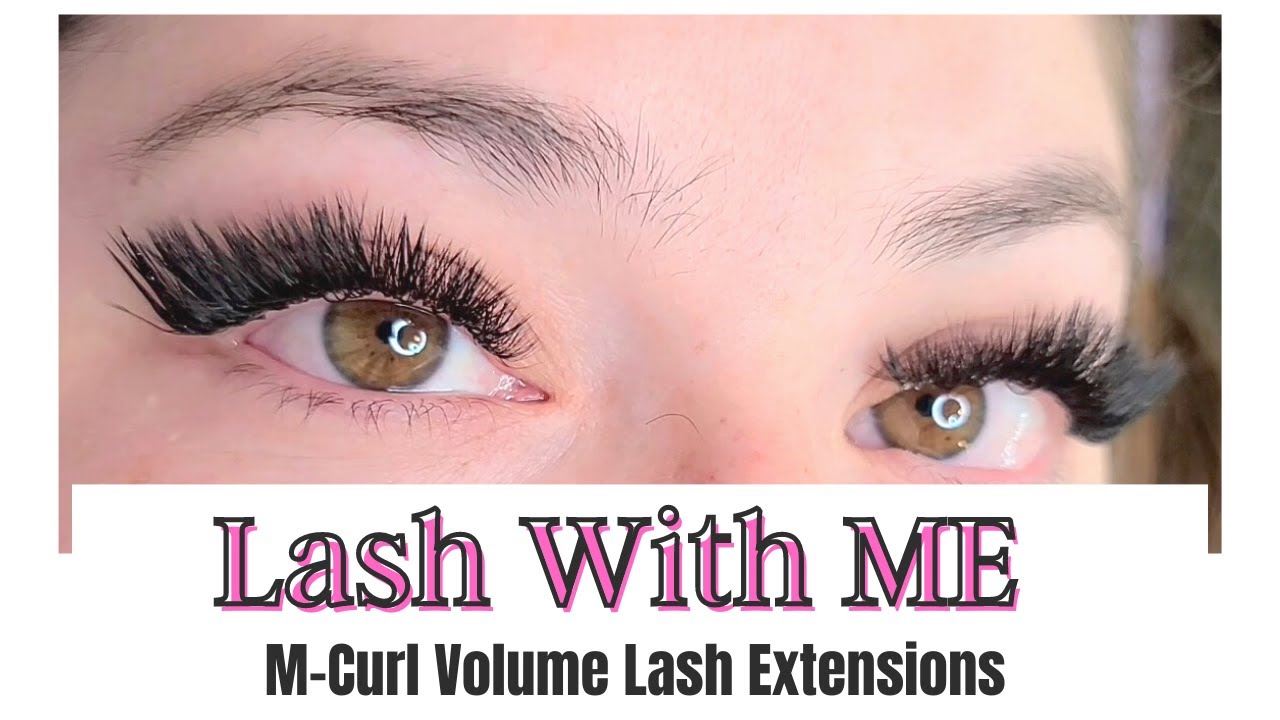 How to: M-curl Volume Lash Extensions || Princess Lash LA