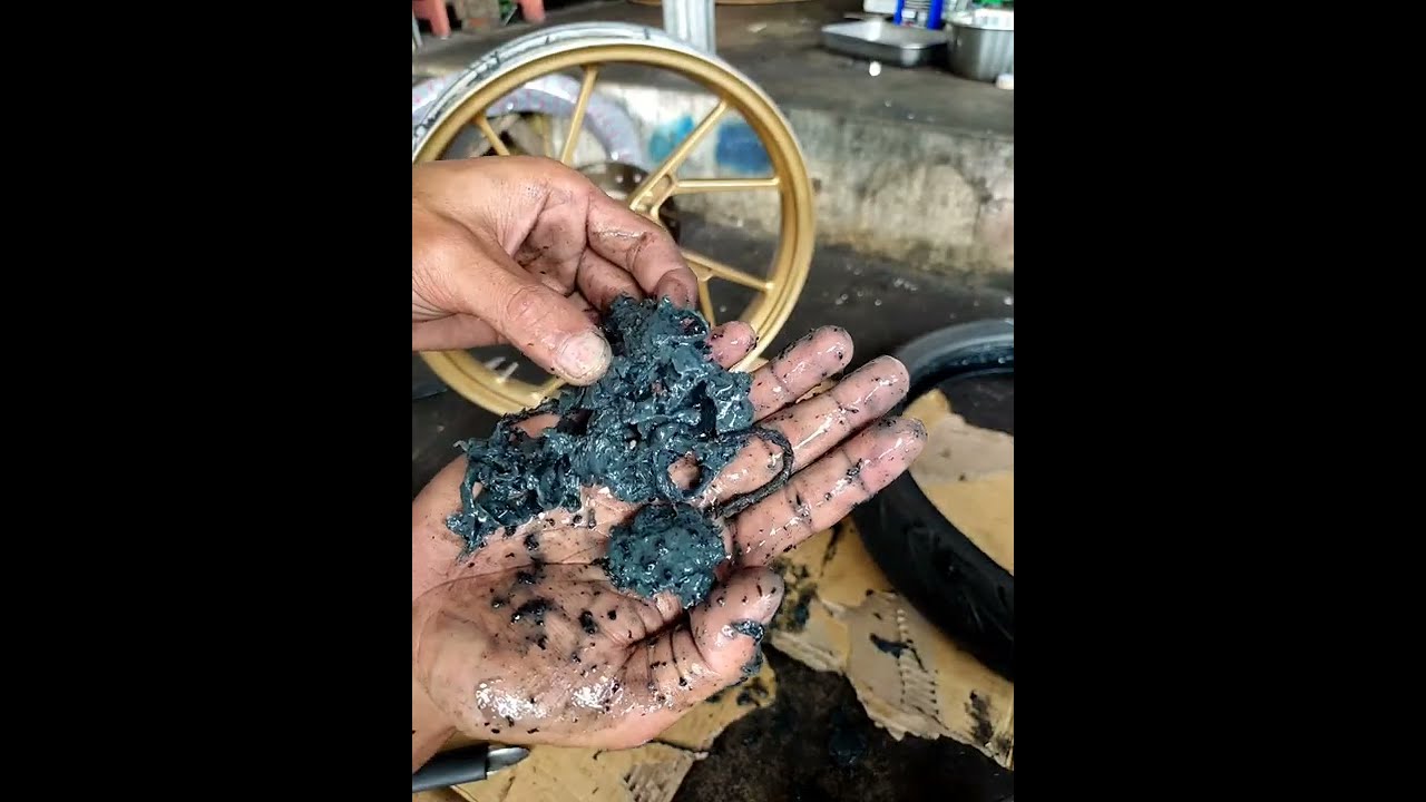 Cairan ban tubles setelah pemakaian 1 tahun lebih
