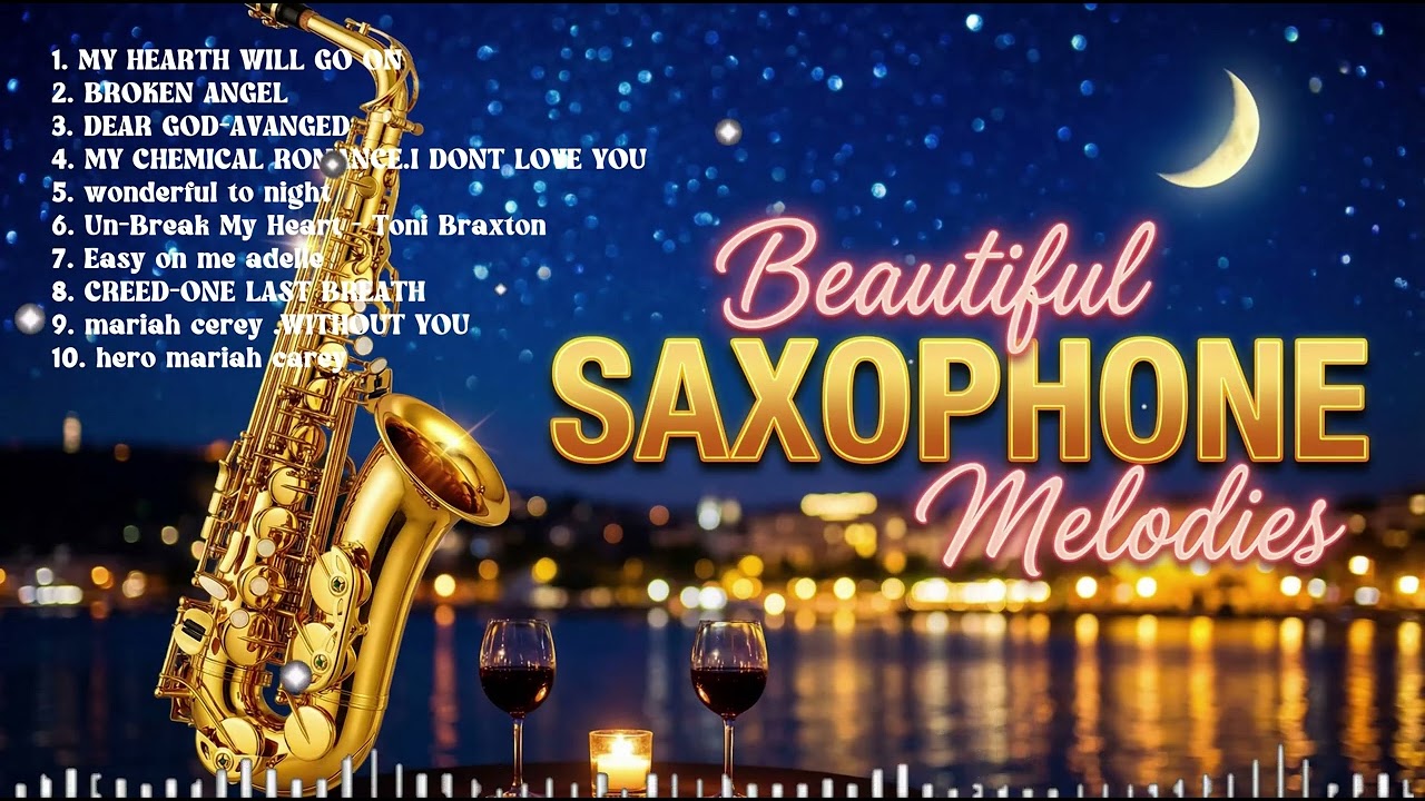 Romantic Saxophone Love Songs – Relaxing Instrumental Music for Stress Relief