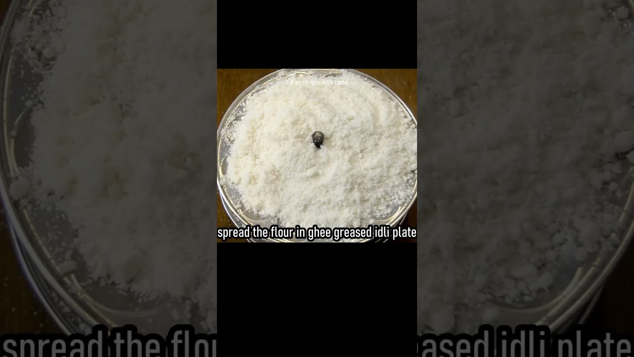 Instant Puttu with Rice Flour in Idly Pot | No need puttu maker | Quick Breakfast Recipe #shorts