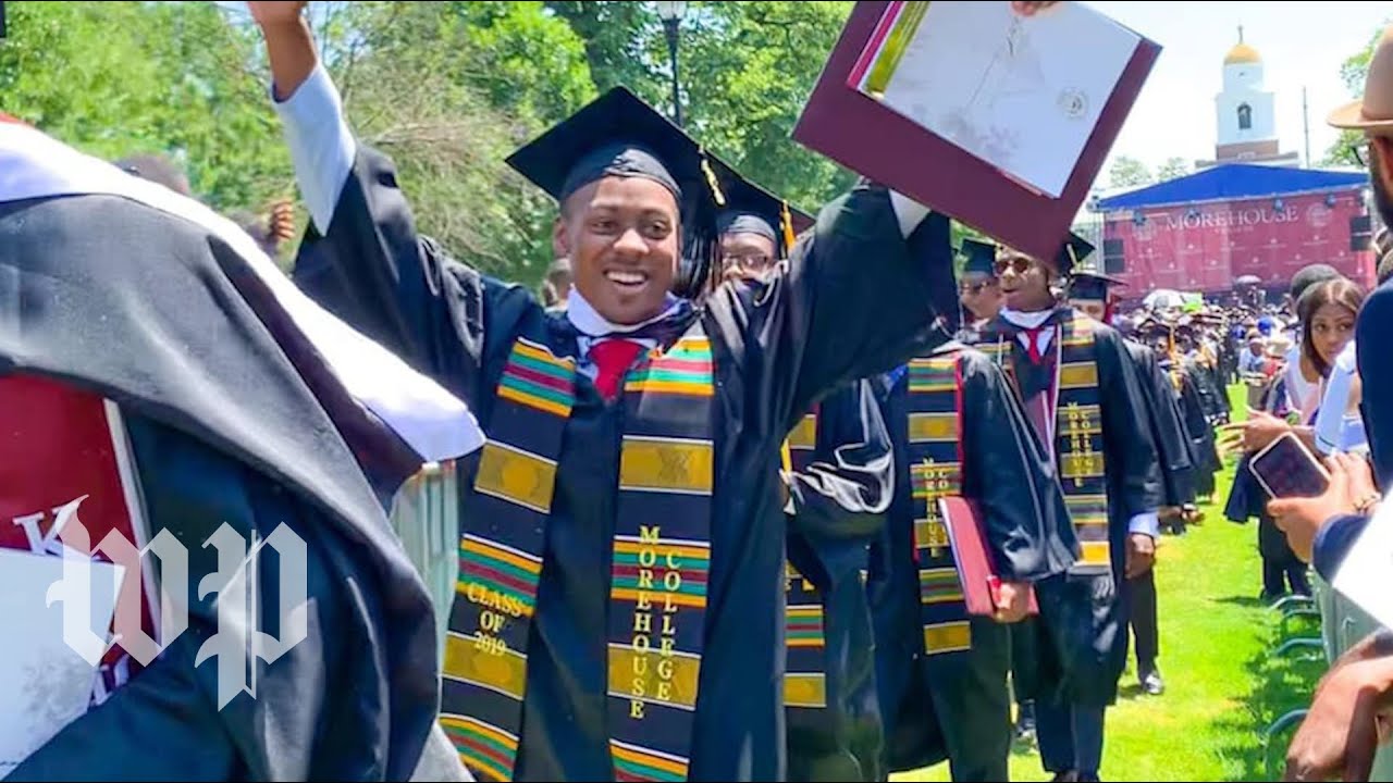 ‘Thank you, God, I am debt free’: Morehouse College grads react to having student loans wiped away