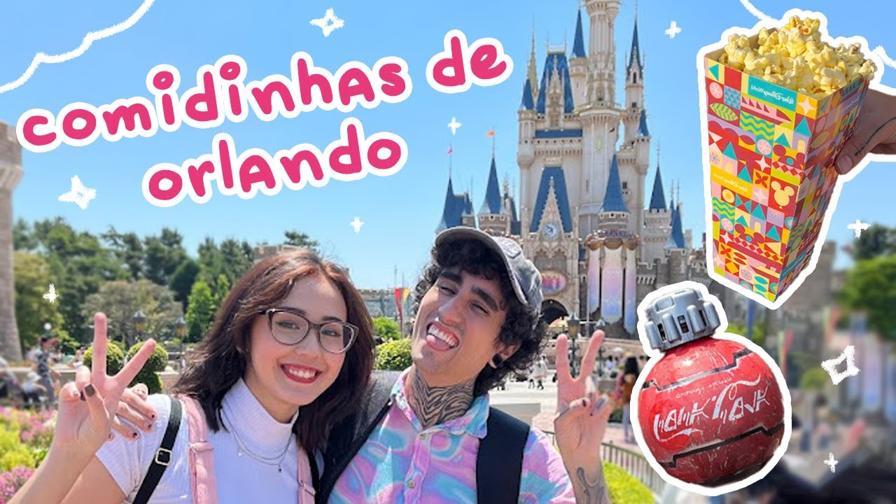 Tudo que Comemos nos Parques de Orlando 🏰🥐✨