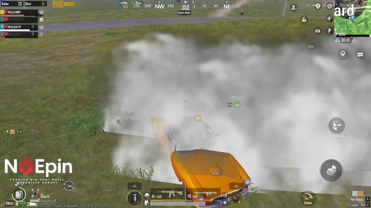 ŞÖLEN LİGİ 1.GÜN  WLD TEAM SULPO GAME