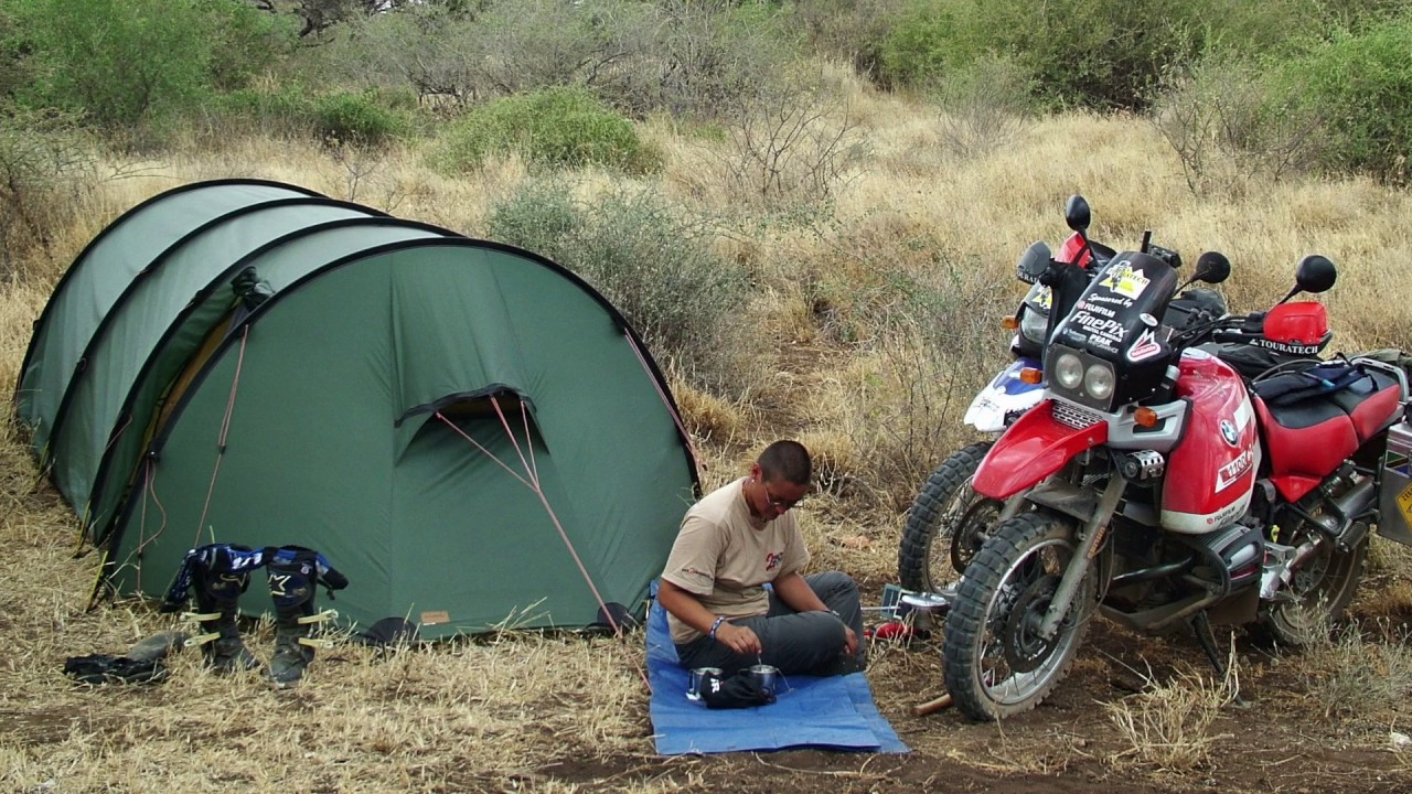 Tent Talk with adventure motorcyclists Simon & Lisa Thomas