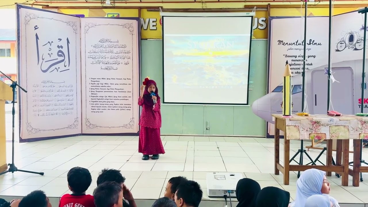 NYANYIAN LAGU SYUKRAN OLEH AISYAH INSYIRAH TAHUN 1 SK BUKIT GUNTONG