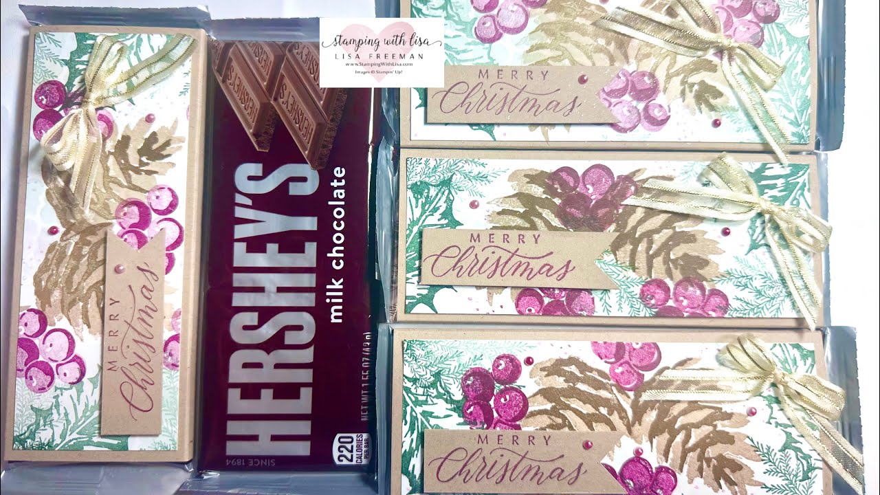 Create 4 Hershey Bar Wrappers at Once!!